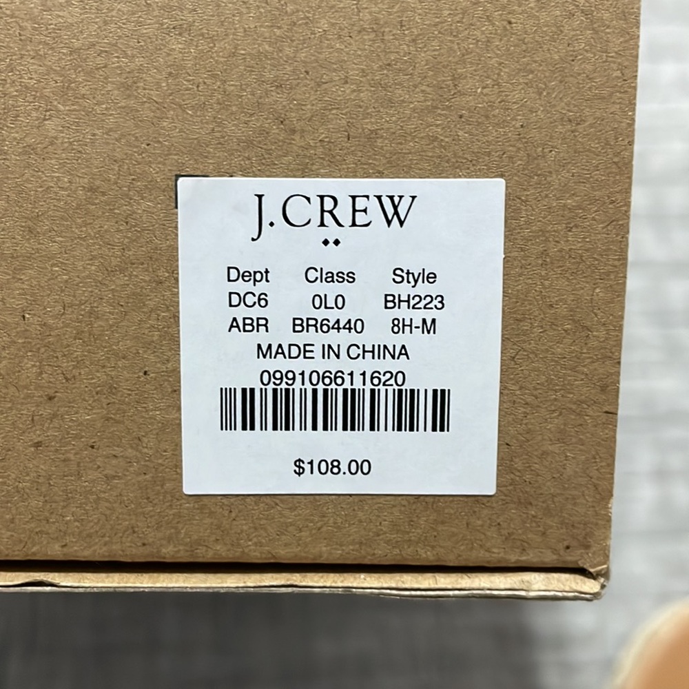 J Crew Peep Toe Espadrilles - Picture 7 of 7